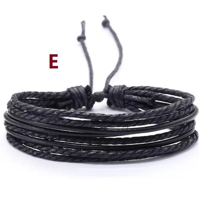 [original] gelang kulit asli pria wanita trendy vintage fashionable [terlaris] [terbaik]