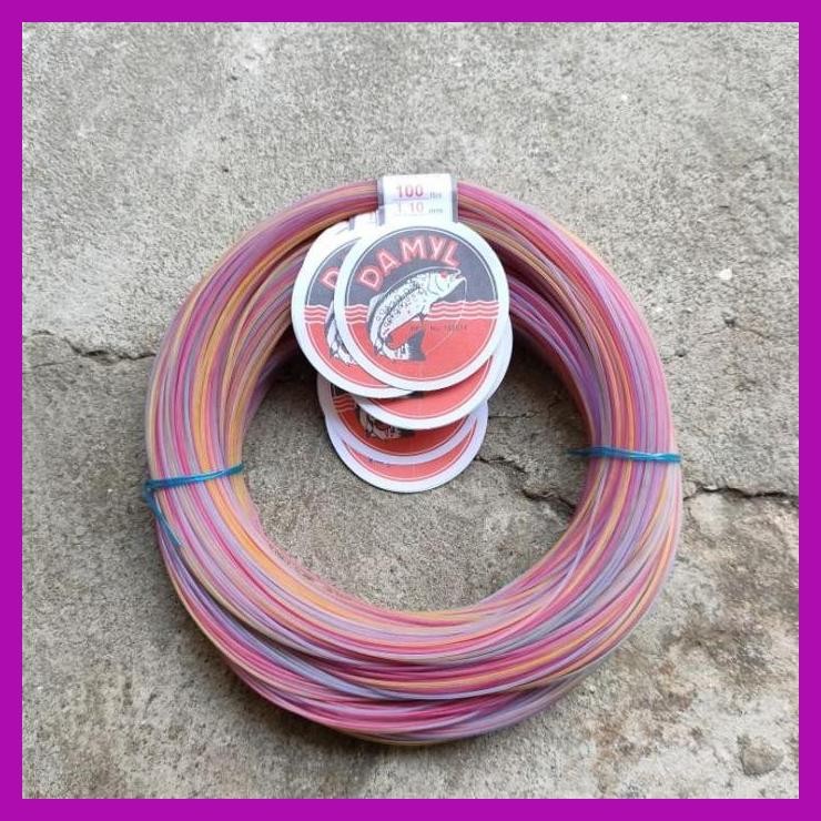 Ready Stok Senar Pancing Damyl Pelangi / Mambo 30M Connecting