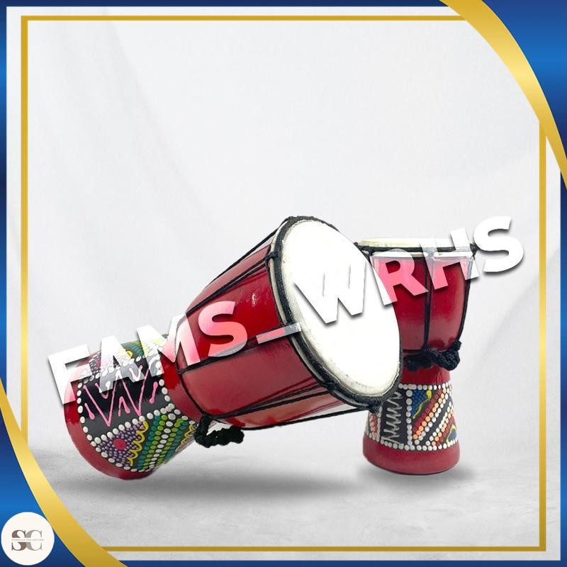 -Termurah- Jimbe Gendang Besar Mainan Alat Musik Tradisional Et11