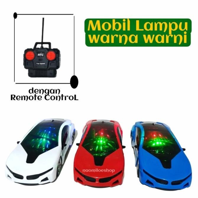 ''Terlaris" Mobil Lampu Rc Mclaren Disco Mobil Remote Control Disco Lampu Warna Warni