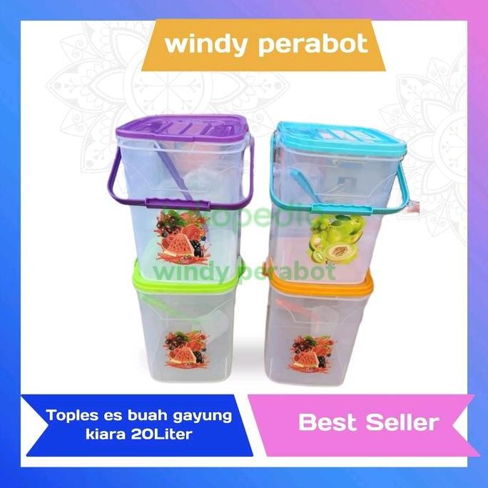 Toples Es Buah 20Liter+Gayung Terbaru
