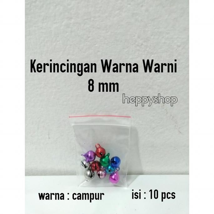 

>>>>>] Kerincingan Warna Warni 8 mm