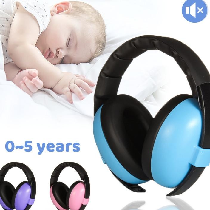 Baby Earmuffspelindung Telinga Bayiperedam Suara Pesawat Earmuff Penutup Telinga Bayi