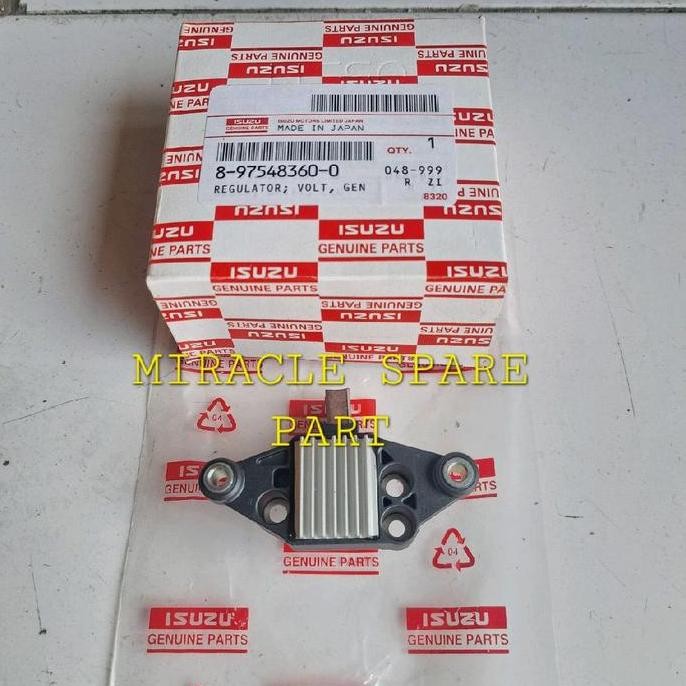 IC Alternator Dinamo Ampere IC Regulator Isuzu ELF GIGA NMR81 EURO 4