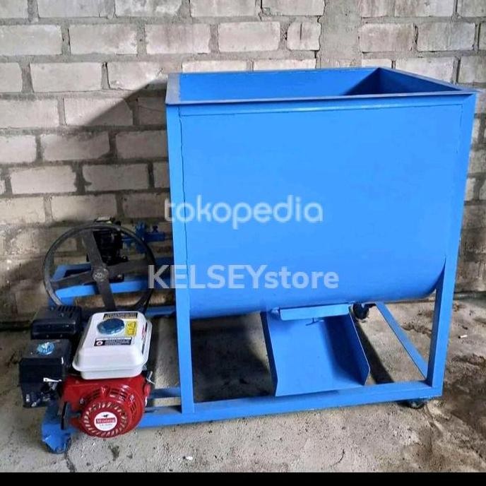siap kirim] Mesin Campur Pakan Ternak Pupuk Pencampur  Mixer 100 kg / 100kg