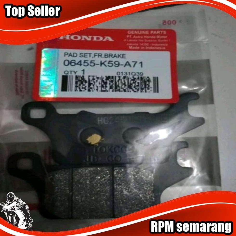 Premium Discpad Dispad Honda Vario 150 Led Original Diskon