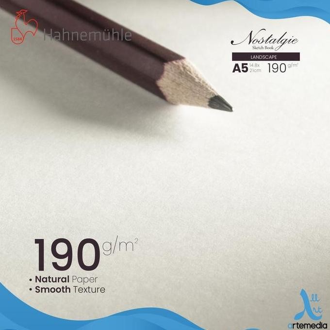 

NEW Hahnemuhle Nostalgie Hard Cover Sketchbook