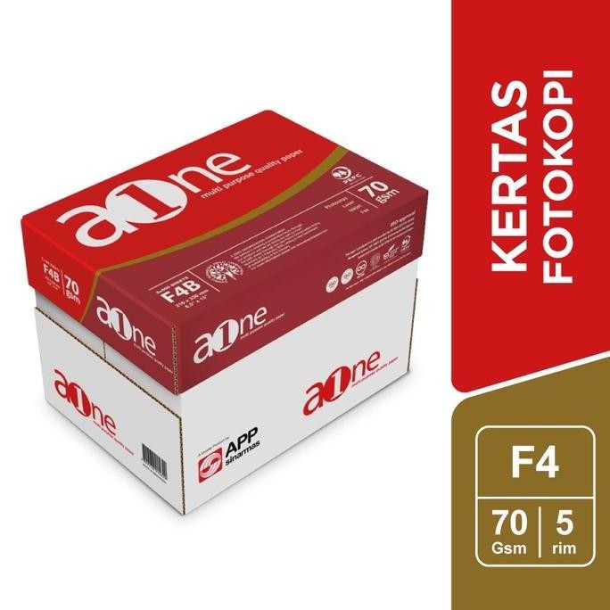 

AONE Kertas HVS 70 GSM F4 1 Boks = 5 Rim