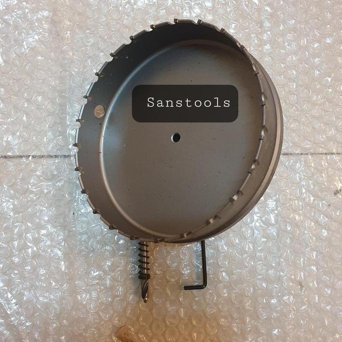 mata bor holesaw 115 mm / TCT hole saw cutter 115mm bukan kugel murah