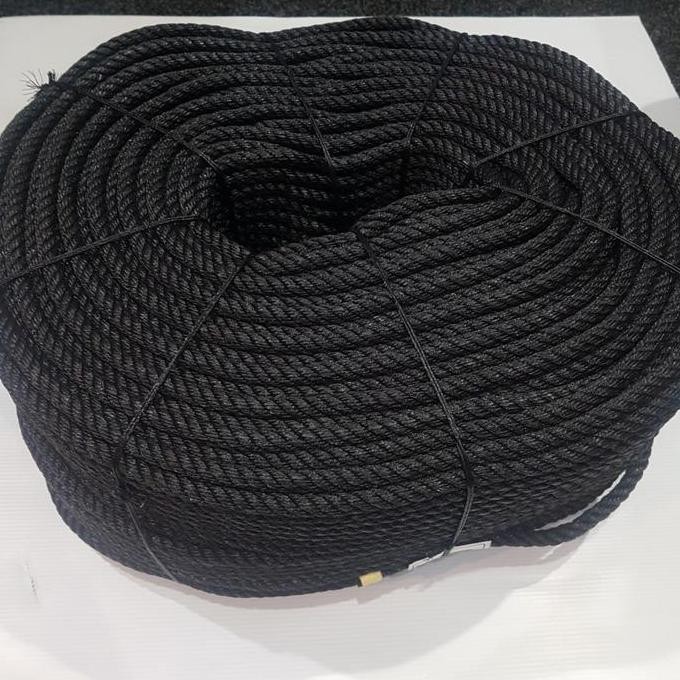 

Tali Tambang Plastik Compas 10Mm, Warna Hitam, Panjang 100 Meter Kualitas Terbaik Harga Termurah