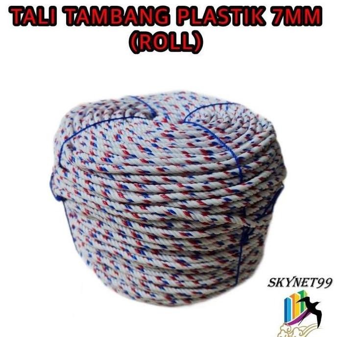 

TALI TAMBANG PLASTIK 7MM (1 ROLL )