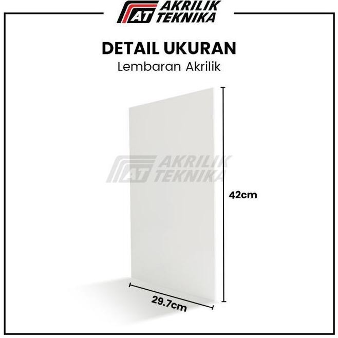 

READY LEMBARAN ACRYLIC / AKRILIK A3 3MM TRANSPARANT GROSIR BERKUALITAS