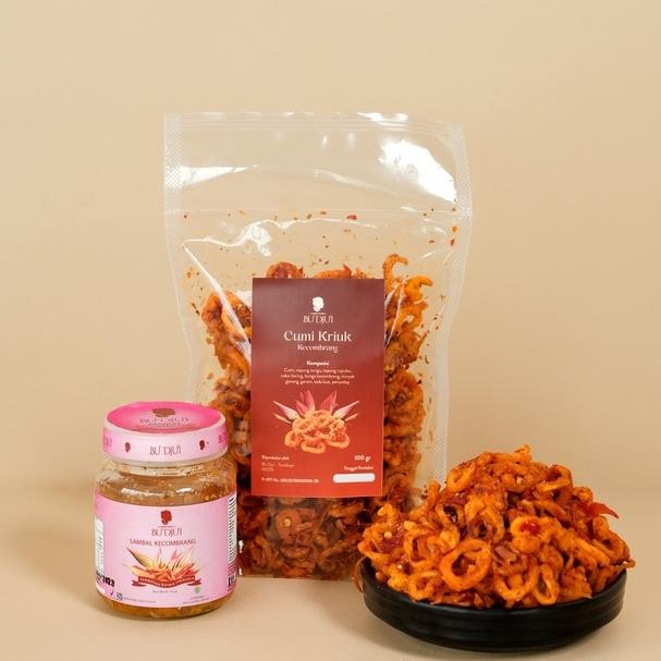 

Cumi Kriuk Gembira (Cumi Kriuk + Sambal Kecomng)