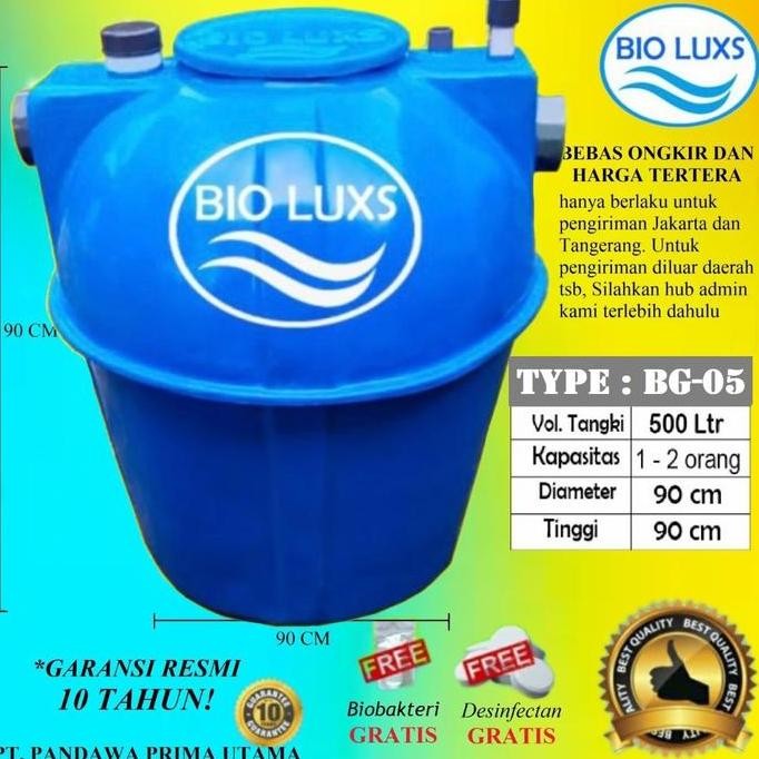 Septictank Bioluxs 500 Liter