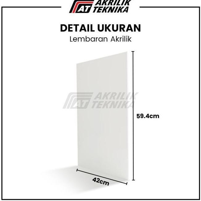 

READY ACRYLIC SHEET CLEAR / LEMBARAN AKRILIK WARNA BENING HITAM PUTIH MERAH KUNING BIRU HIJAU - A2 3MM