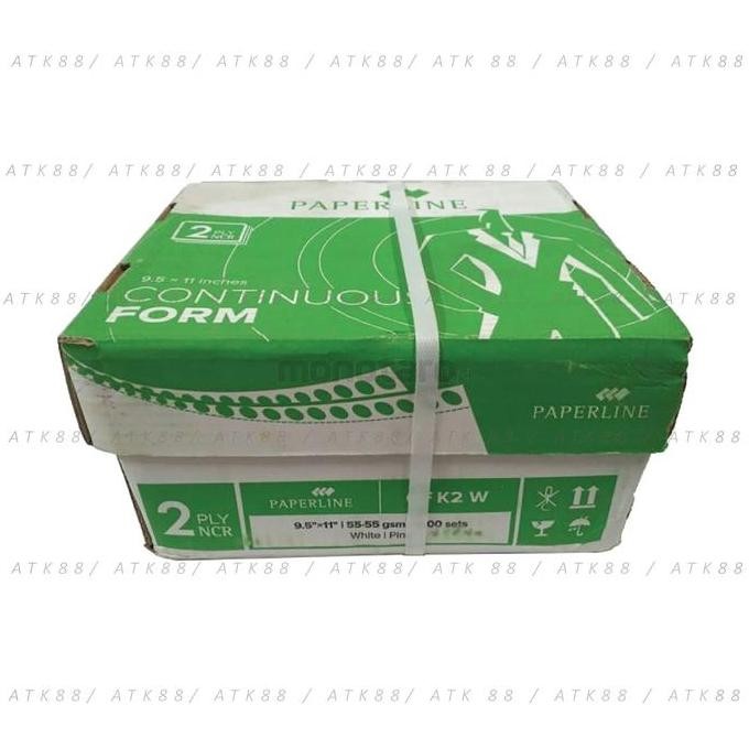 

Continuous Form Paperline 2 Ply Warna 9 1/2 x 11 in (K2 W)
