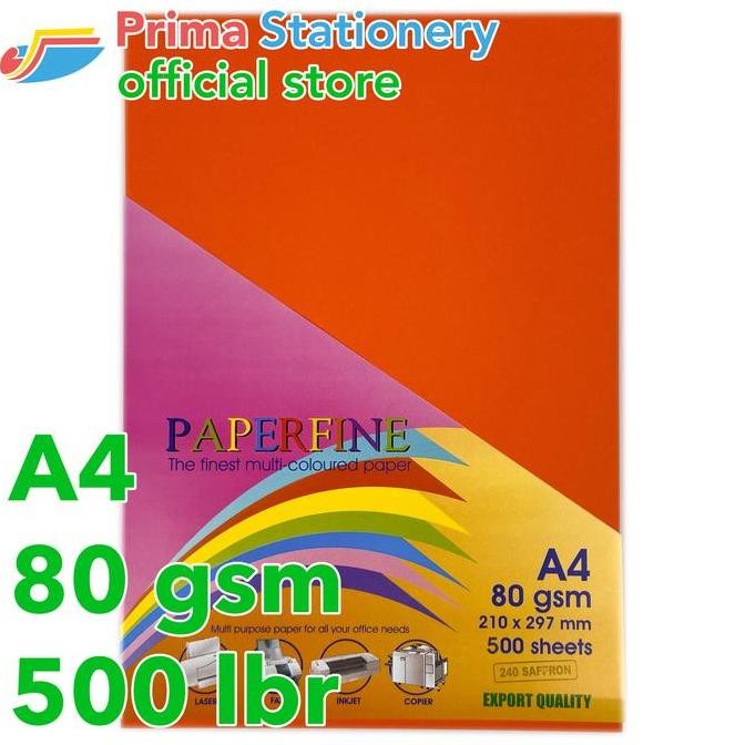 

NEW Kertas HVS Warna Paperfine/Rim ( Warna Tua )