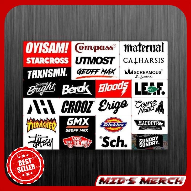 

Termurah Stiker Distro / Sticker Clothing / Jackcloth / Hypebeast Vynil Doff Jeruk Wq65