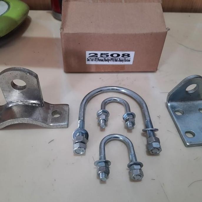 Braket Shock Steer Jimny,Taft,Feroza,Katana Asli