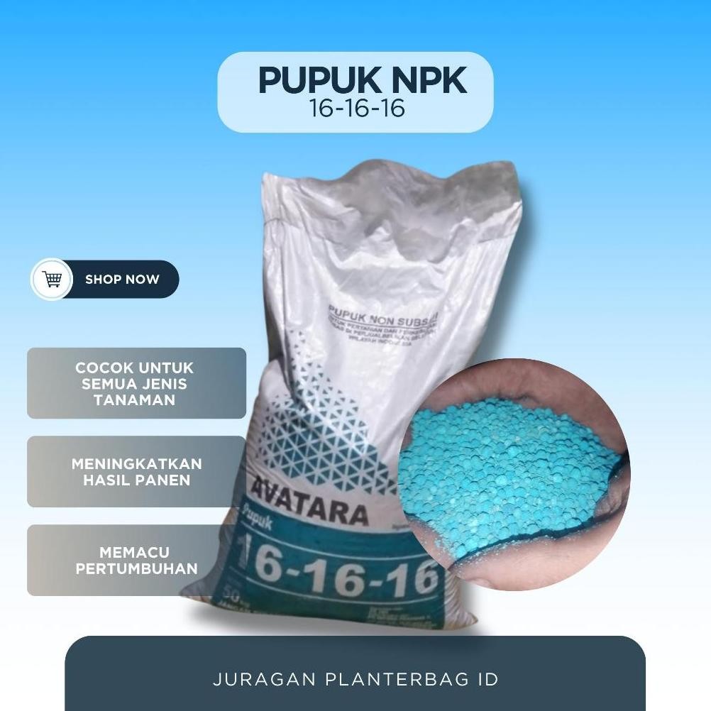 Promo Cod Pupuk Npk 16 16 16 ><