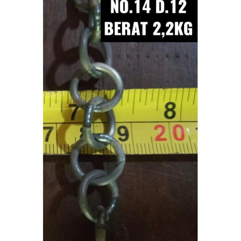 Batu Rantai Kawat Jala las no 14D12 Nugi