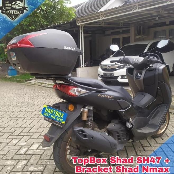 Paket Lengkap Box Motor Shad SH47 Bracket Yamaha Nmax New 2021 Bogor