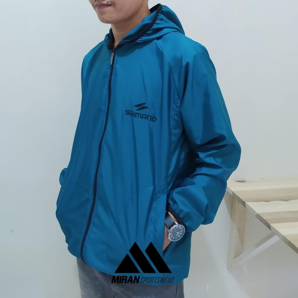 Jaket Olahraga Wanita Pria Parasut Ukuran XXXL Jumbo Big Size LD 120 125 Jaket Sport Untuk Lari Jogg