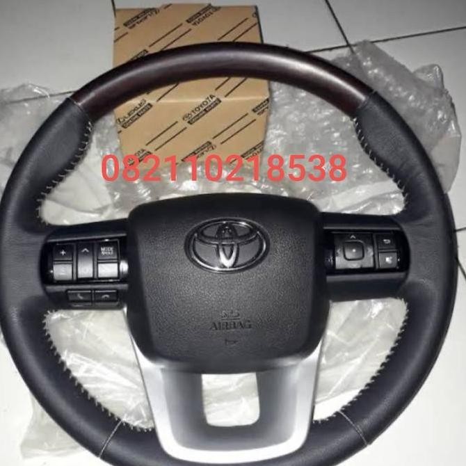 Stir fortuner Vrz hilux revo komplit panel wood