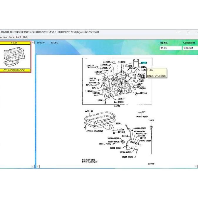 r Boring Hino Dutro 140HT 140GT Toyota Dyna Saurus 140HT 140GT