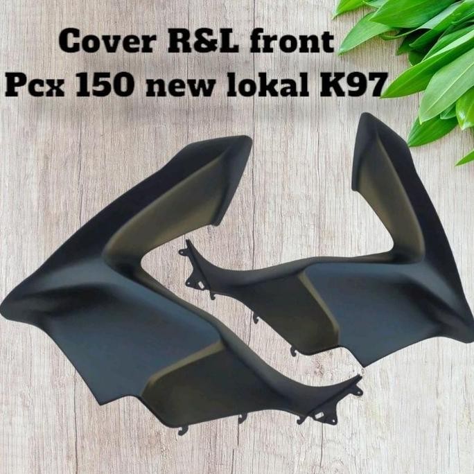 Cover side kap body depan Sayap Pcx 150 tahun 2019 2020 Hitam doff