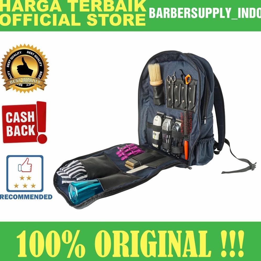 Terlaris Tas Alat Cukur Rambut Wahl Backpack Koper Mesin Cukur Rambut Wahl
