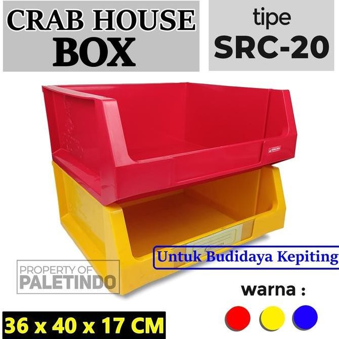 ready Crab House Box/ Kandang Budidaya Kepiting SRC 20