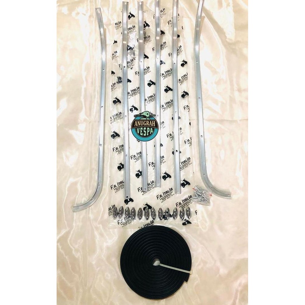 Triplang Vespa FA Italia Sprint Kuku Chrome