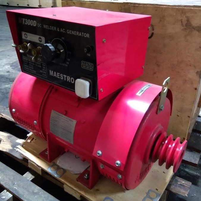 Dinamo Las HD 300 Ampere 2in1 DC Welder & AC Generator Maestro Kopi Denyo (Heavy Duty Welding)