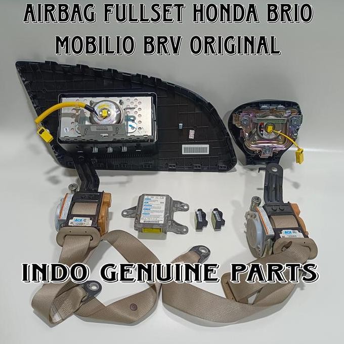 Airbag air bag Full Set Honda Brio Mobilio Brv orinal