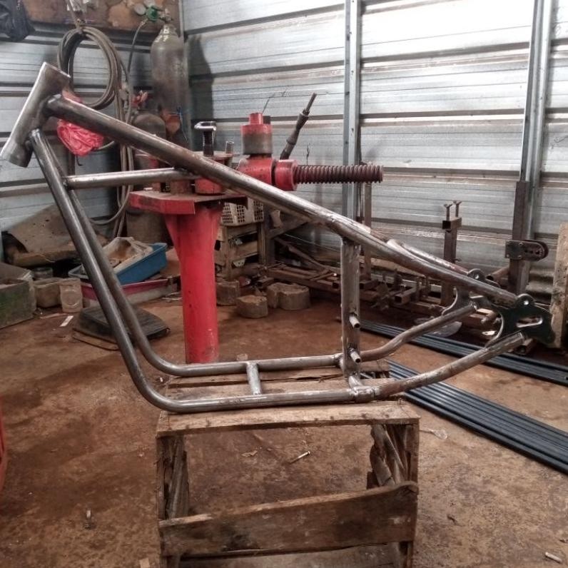 Ready Stok - Rangka Chopper Mini Pnp Supra, Jupiter Tiger Mini Frame Costome