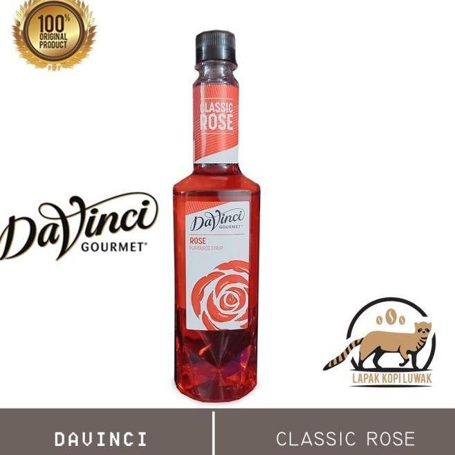 

(SALE) ROSE SYRUP MERK DAVINCI
