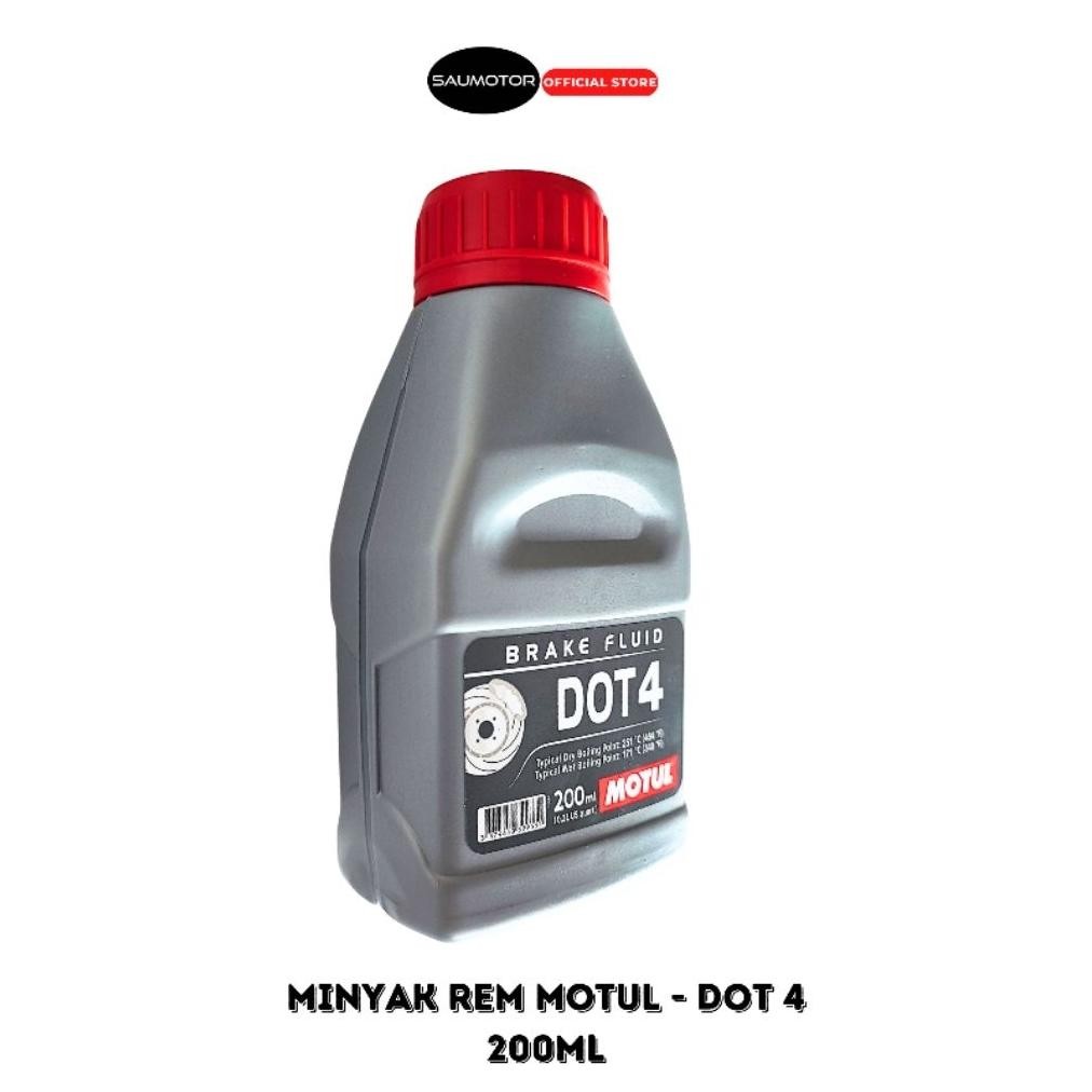 MOTUL Minyak Rem DOT 4 Minyak rem motor Minyak rem Mobil 200 ml