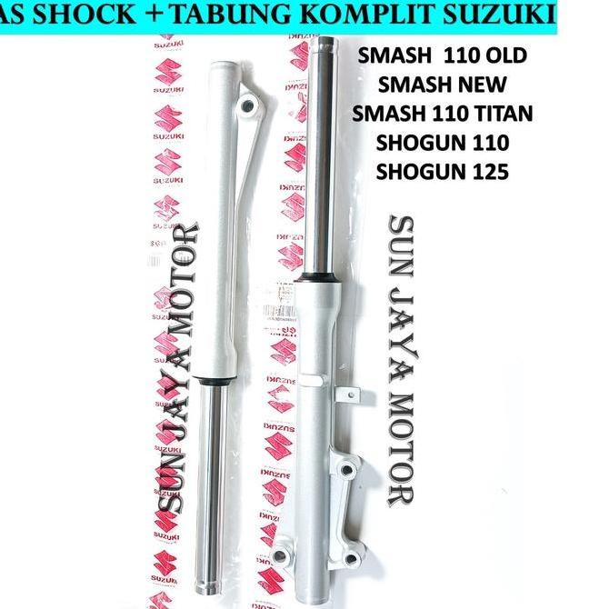 ''Terlaris" As Shock + Tabung Depan Suzuki Smash Lama - Smash 110 New - Shogun 110 - Shogun 12 Motor