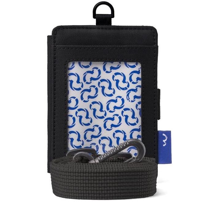 

Wallts Pebble Black - Lanyard Name Tag Id Card Dompet Kartu Unisex Original