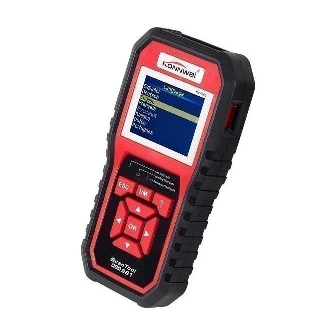 KONNWEI KW850 OBD2 MULTILINGUAL FUNCTION AUTO DIAGNOSTIC TOOL CODE ORIGINAL DAN TERPERCAYA
