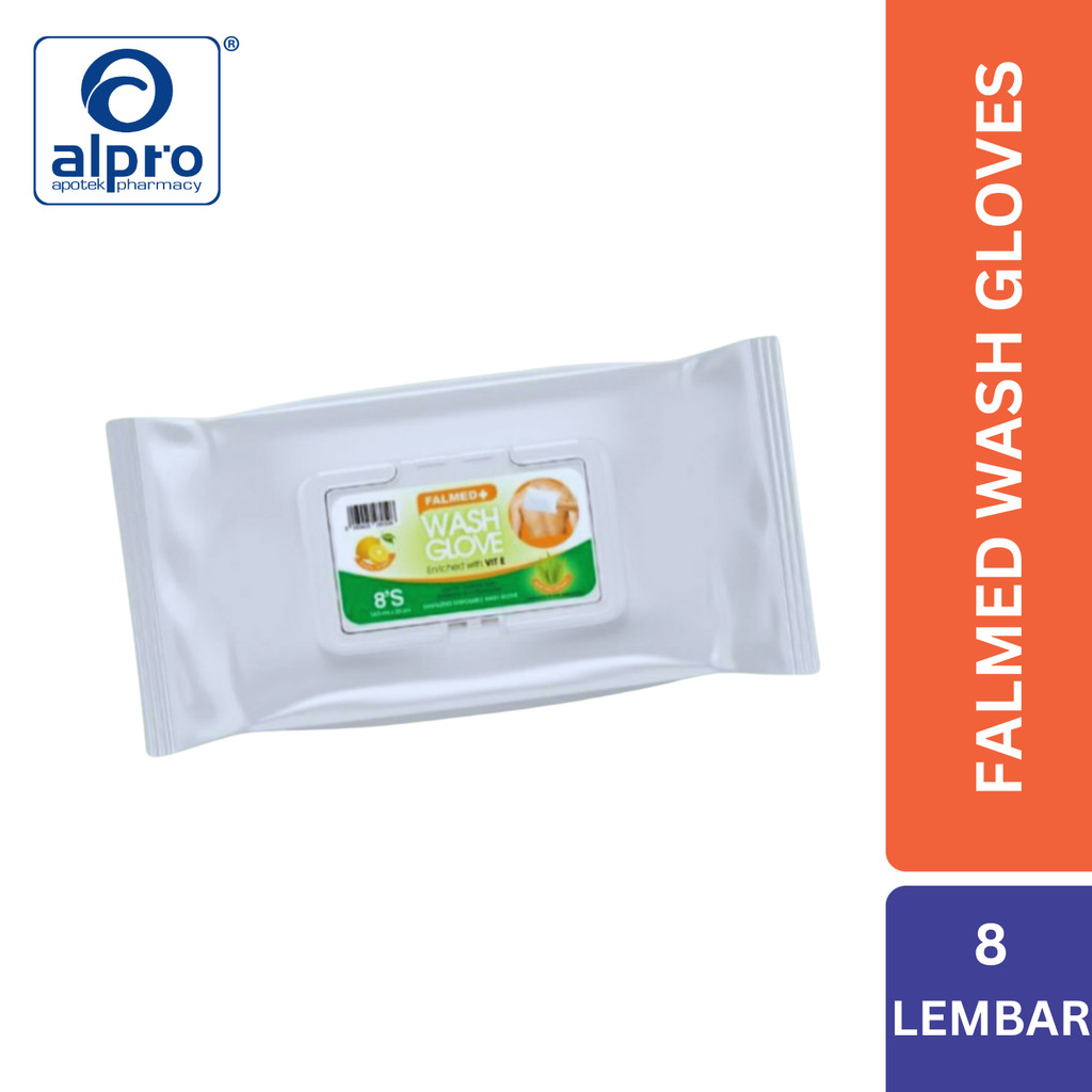 Falmed Wash Gloves 8S