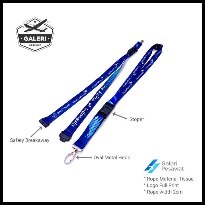 

Lanyard/Tali Gantungan ID Card Garuda Indonesia