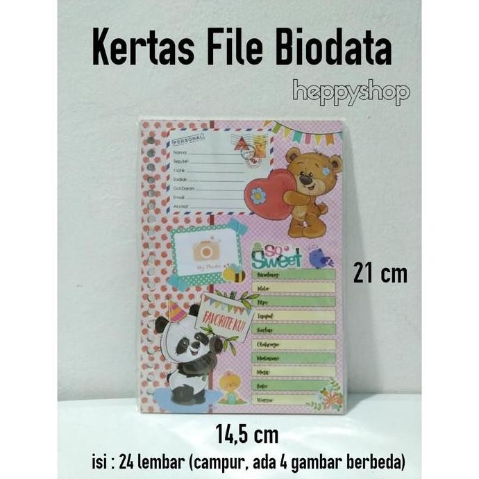 

>>>>>] Isi File Biodata, Kertas File Biodata, Kertas File Fancy, Isi Binder