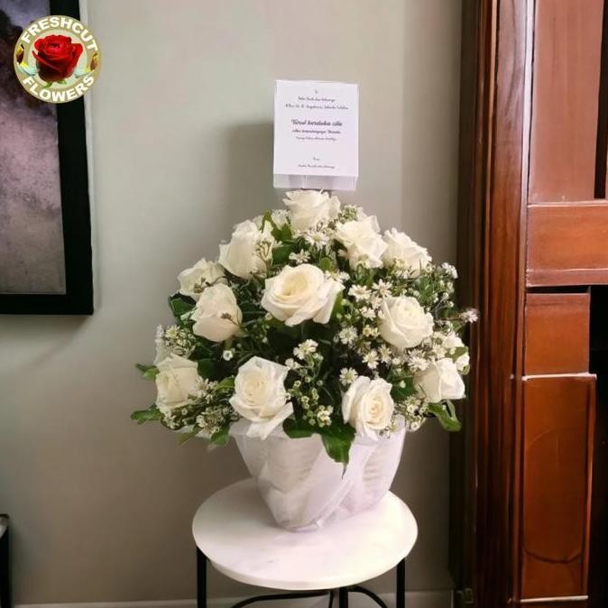 

Baru Bunga Vas Rangkaian Bunga Hias Artificial Dekorasi Meja Minimalis