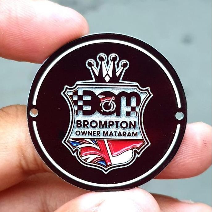 Promo Emblem Custom Mobil Bahan Alumunium.