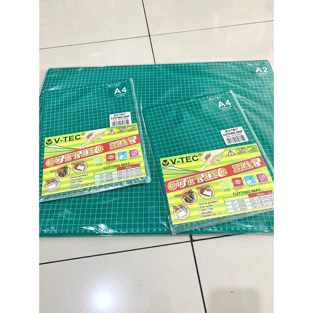 

V-TEC Cutting Mat Alas Potong A4 A2