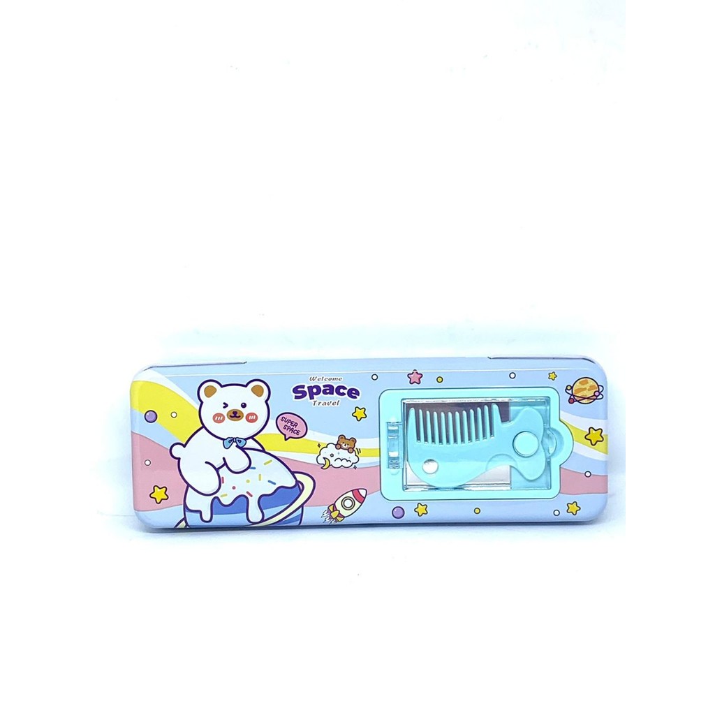 

Tempat Pensil Kaleng Sisir + Kaca B-658-29