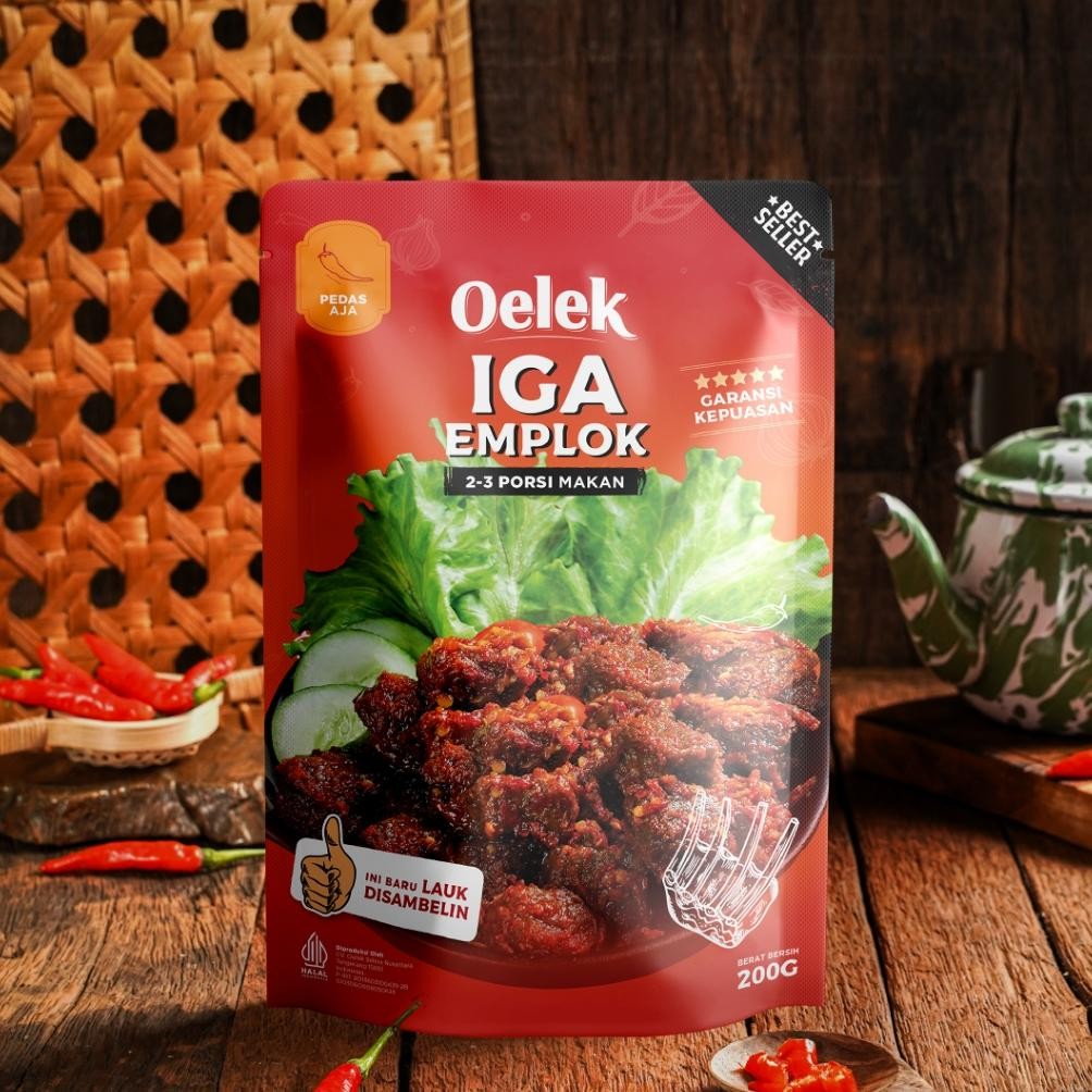 

Oelek Paket Puas Besar 3 Lauk Special Iga / Ayam Kecomng / Cakalang Balado / Iga Emplok / Lauk Siap Saji / Oseng Iga Mercon