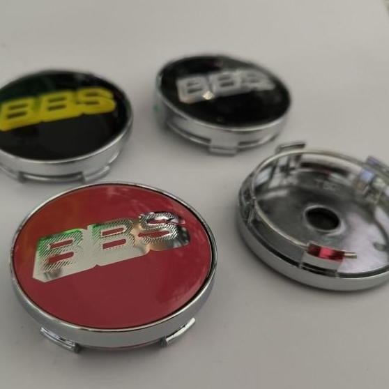 DOP EMBLEM VELG PELAK  MOBIL BBS UKURAN 60 MM  6 CM SEDAN SUV CITY CAR